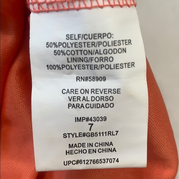 Gianni Bini Crochet Lace Overlay Shorts Size 7 - Picture 5 of 6